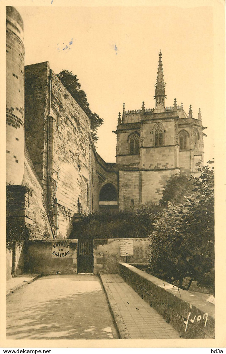 36 - AMBOISE - LE CHÂTEAU CHAPELLE SAINT HUBERT - Amboise