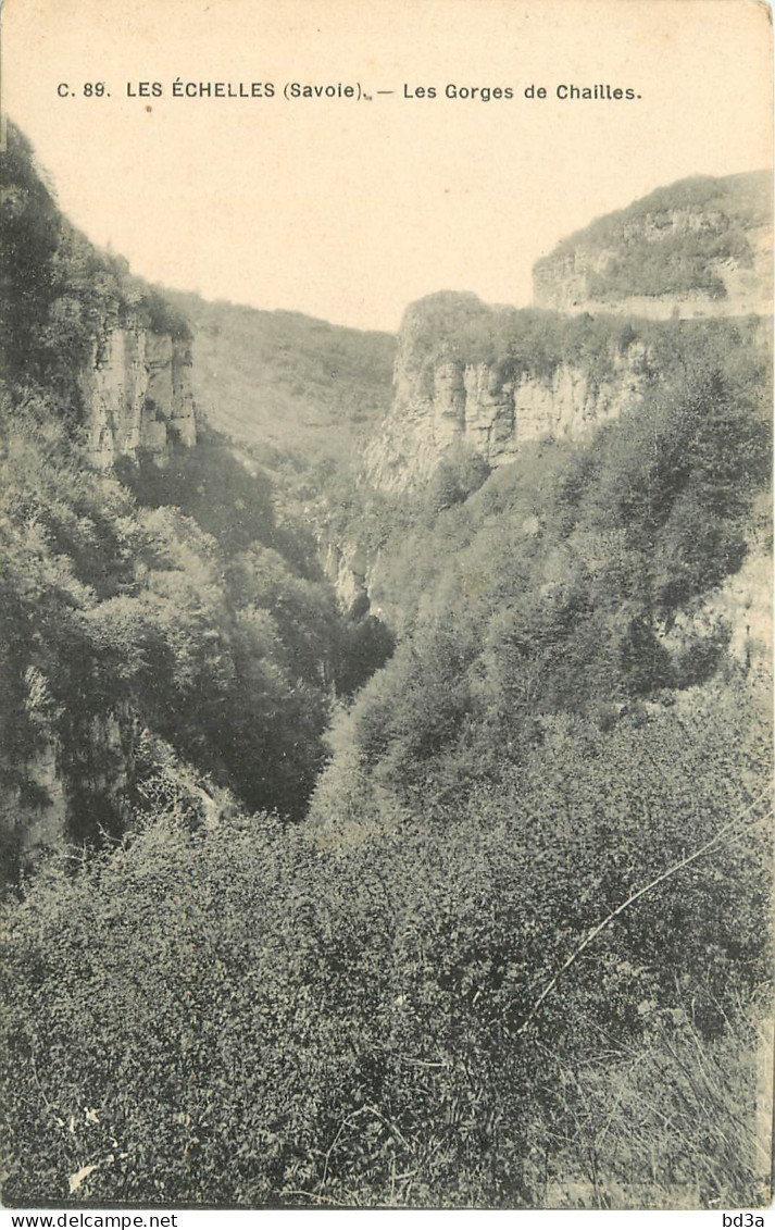 73 - LES ECHELLES - LES GORGES DE CHAILLES - Sonstige & Ohne Zuordnung