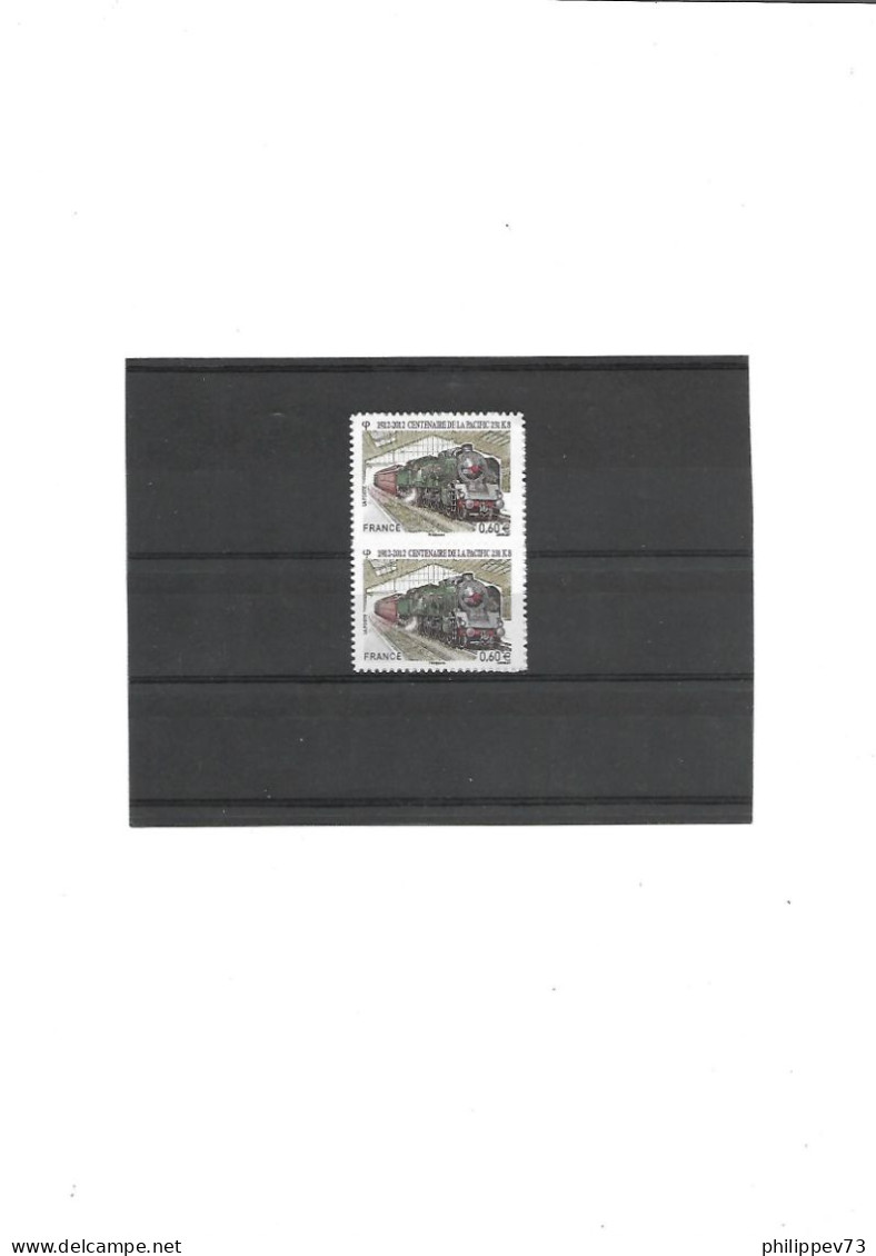 TP Autoadhésif Centenaire De La Pacific 231k8 N° 711 X 2 Année 2012 N** - Unused Stamps