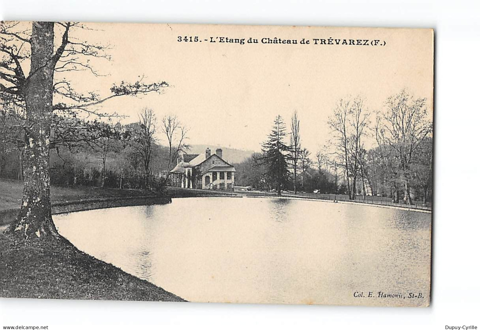 L'Etang Du Château De TREVAREZ - Très Bon état - Andere & Zonder Classificatie