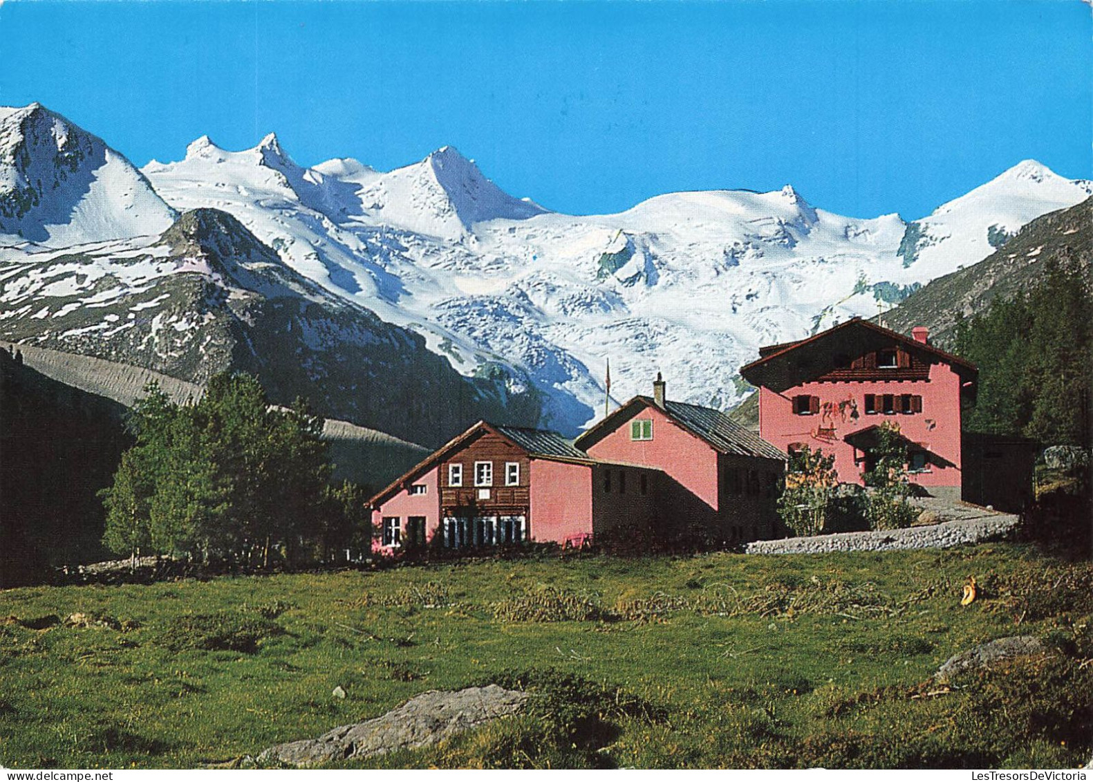 SUISSE - Hotel Restaurant Roseggletscher 2000 M U M - Vue Générale - Carte Postale - Autres & Non Classés