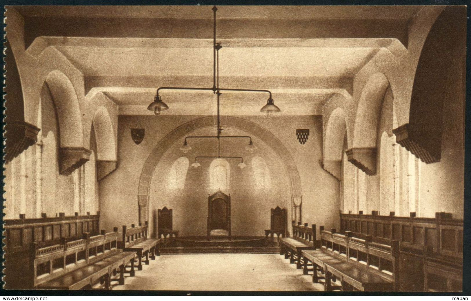 Abbaye St. Maurice - Le Chapitre - B. Kuhlen M. Gladbach Ca 1915 - Clervaux