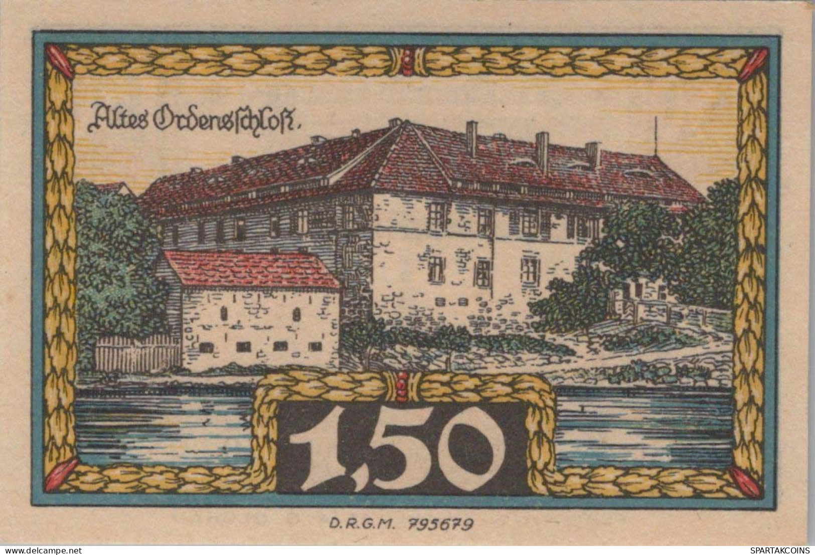 1.5 MARK 1914-1924 Stadt INSTERBURG East PRUSSLAND UNC DEUTSCHLAND Notgeld #PD136 - [11] Local Banknote Issues
