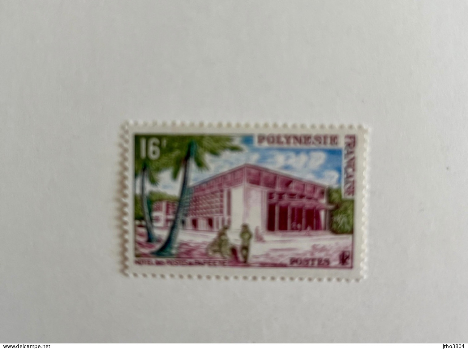 POLYNÉSIE FRANCAISE 1958 1v Neuf Cote 7.1€  MNH ** YT 14 Mi FRENCH POLYNESIA FRANZOSISCH POLYNESIEN - Nuovi