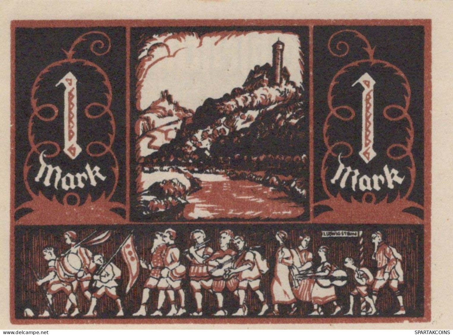 1 MARK 1922 Stadt WITZENHAUSEN Hesse-Nassau DEUTSCHLAND Notgeld Banknote #PG304 - [11] Emissions Locales