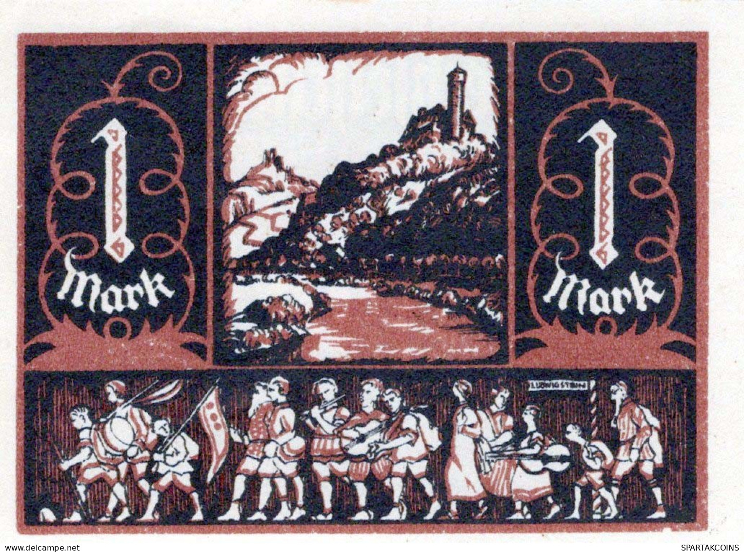 1 MARK 1922 Stadt WITZENHAUSEN Hesse-Nassau DEUTSCHLAND Notgeld Banknote #PG304 - [11] Local Banknote Issues