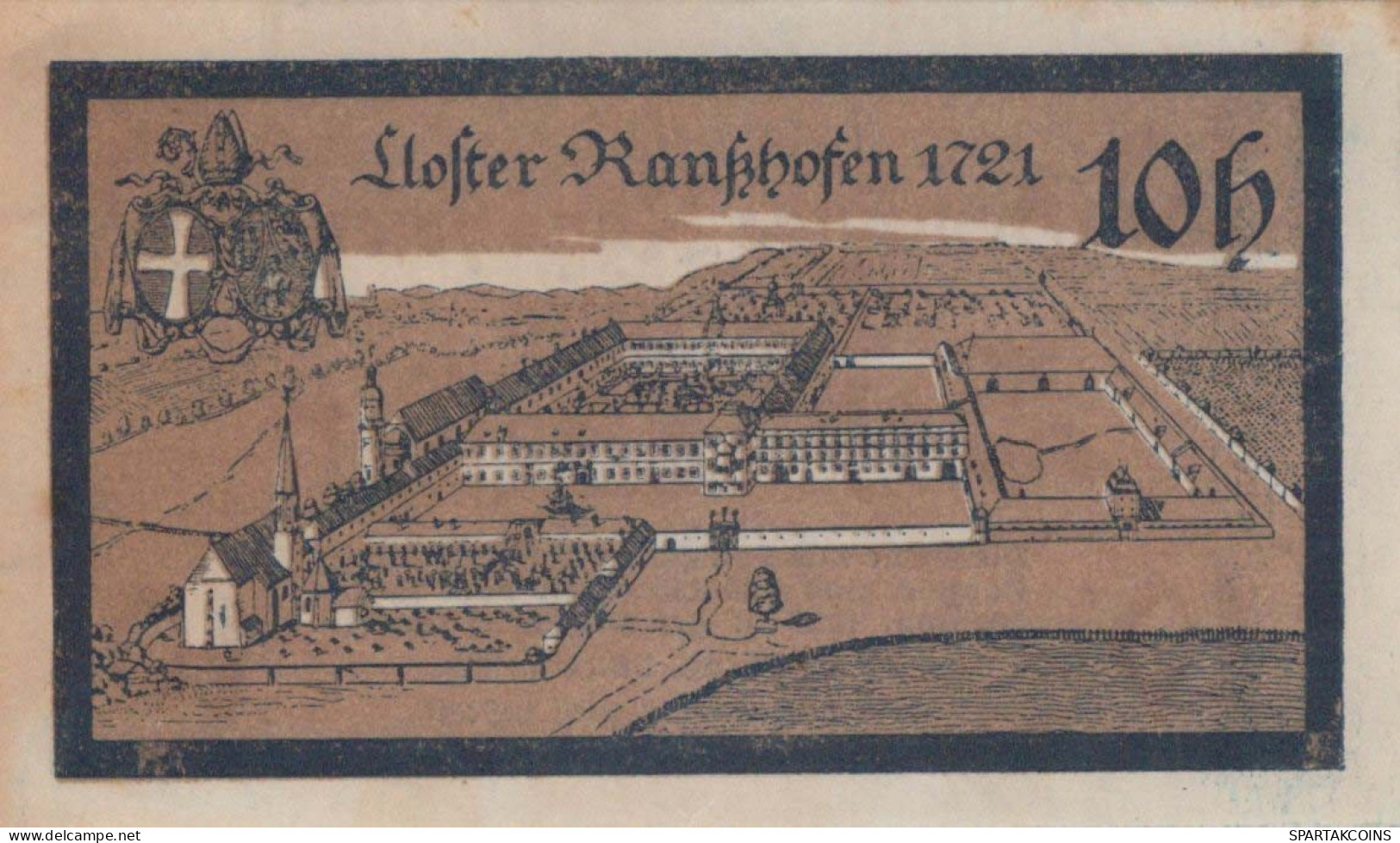 10 HELLER 1920 Stadt RANSHOFEN Oberösterreich Österreich Notgeld Banknote #PD988 - [11] Emissioni Locali
