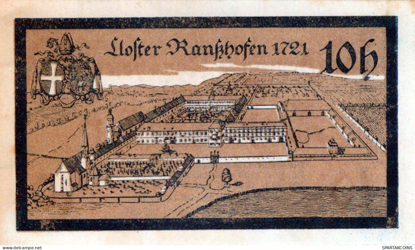 10 HELLER 1920 Stadt RANSHOFEN Oberösterreich Österreich Notgeld Banknote #PD988 - [11] Emissioni Locali