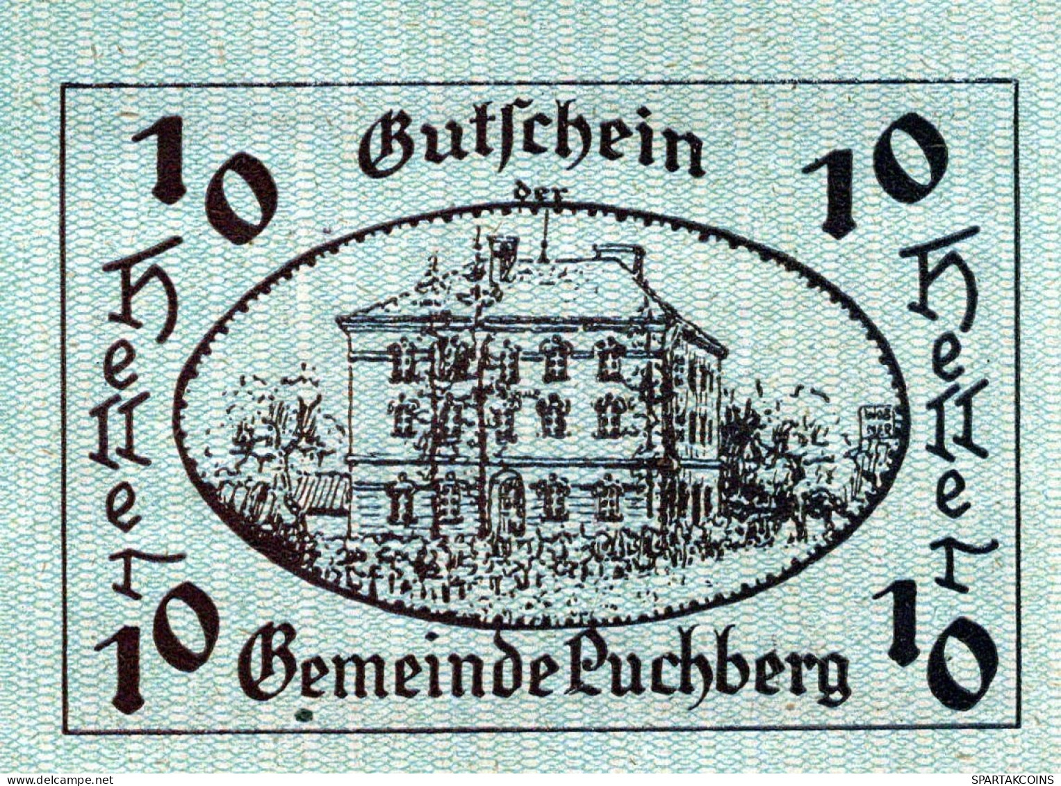 10 HELLER 1920 Stadt PUCHBERG BEI WELS Oberösterreich Österreich Notgeld Papiergeld Banknote #PG979 - Lokale Ausgaben