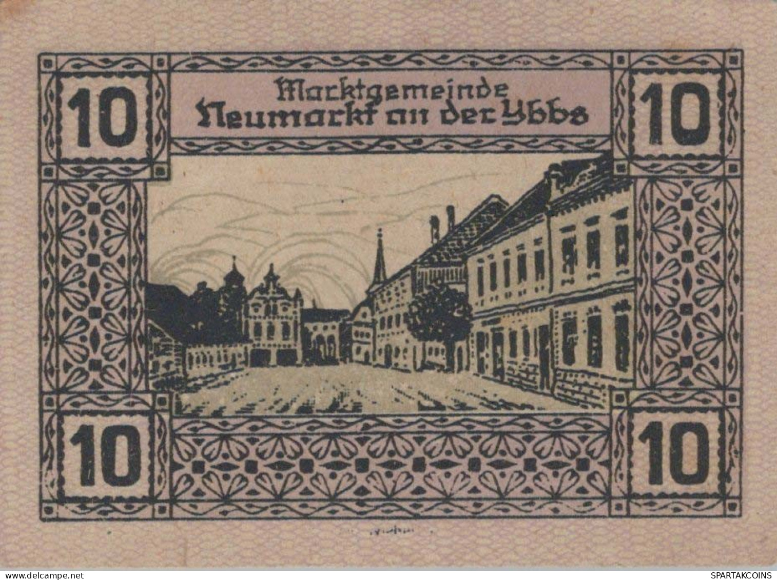 10 HELLER 1920 Stadt NEUMARKT AN DER YBBS Niedrigeren Österreich #PE468 - [11] Lokale Uitgaven