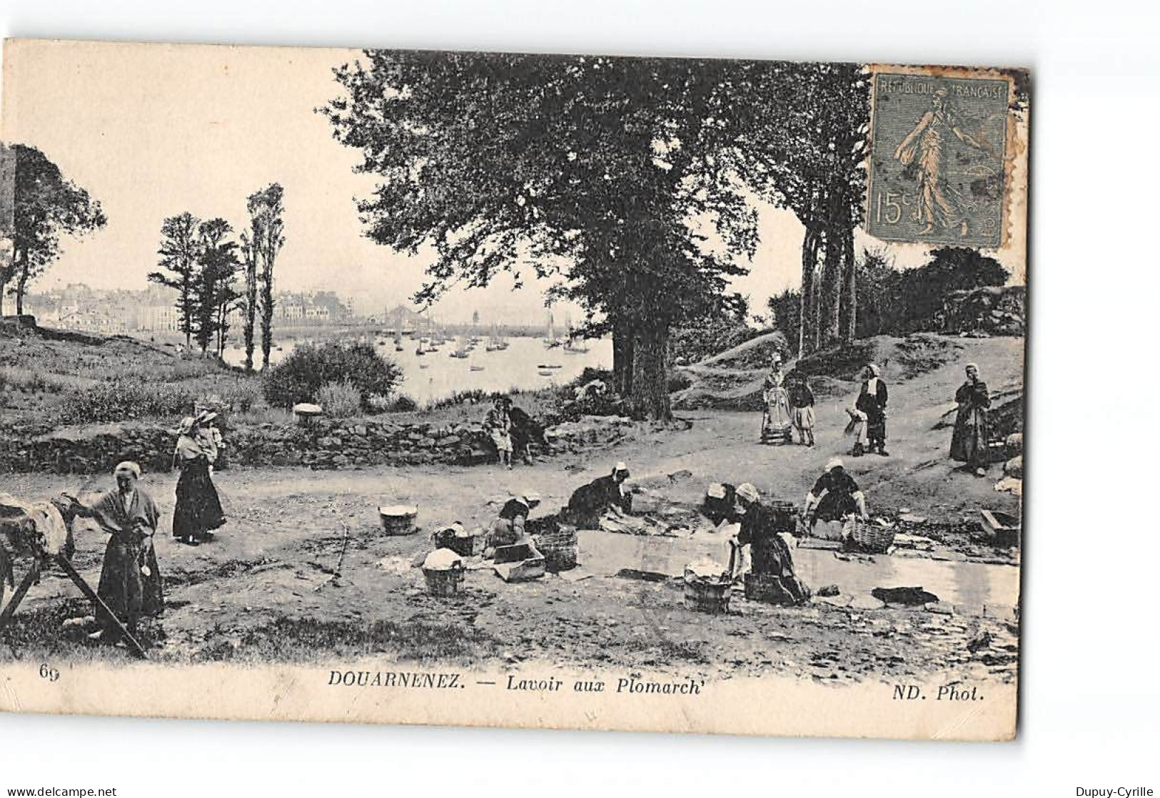 DOUARNENEZ - Lavoir Aux Plomarch - Très Bon état - Douarnenez