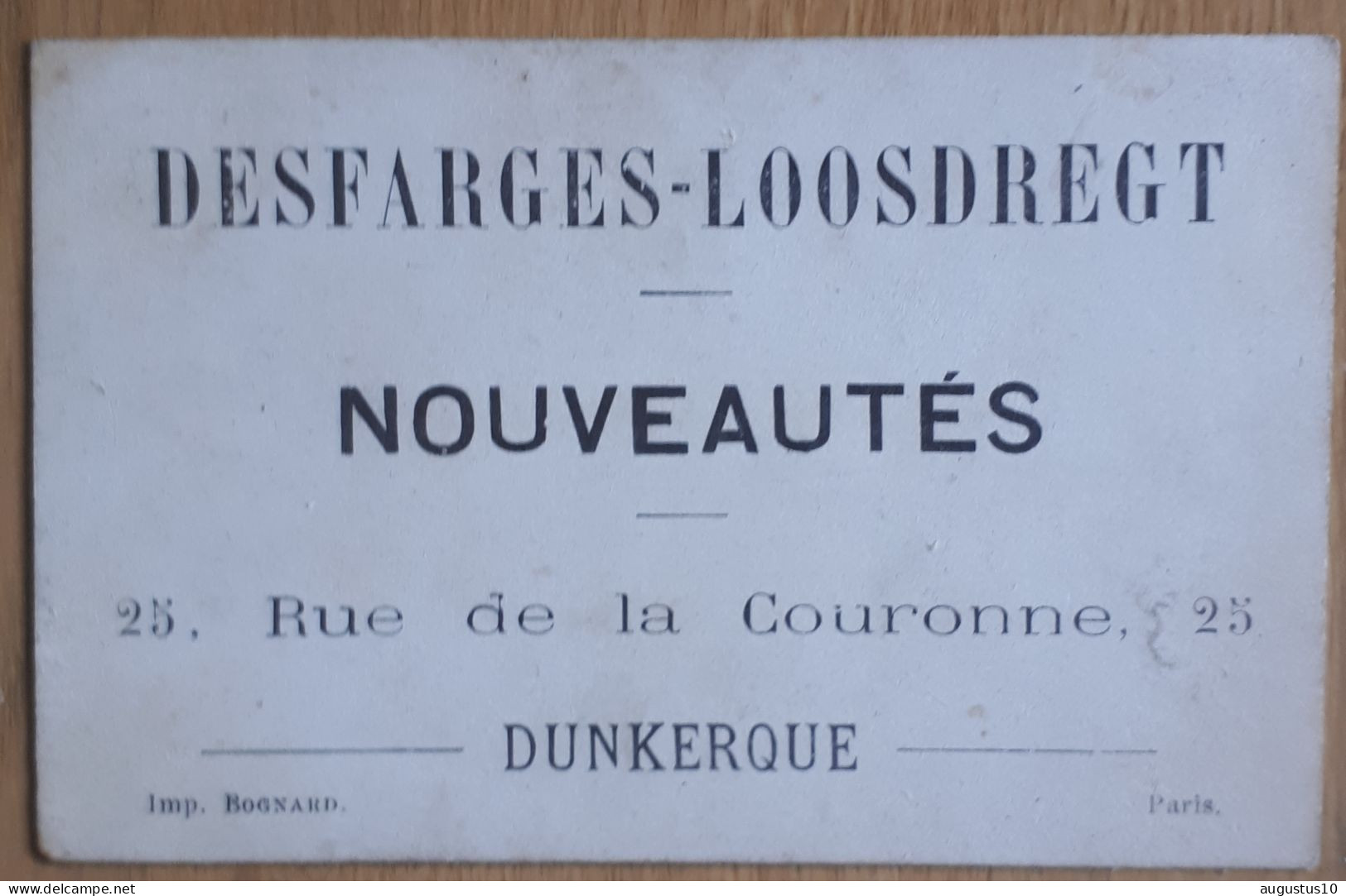 LITHOCHROMO Simili LIEBIG:  ENFANTS Jouants  Imp. BOGNARD  +- 1890 DESFARGES-LOOSDREGT DUNKERQUE - Other & Unclassified