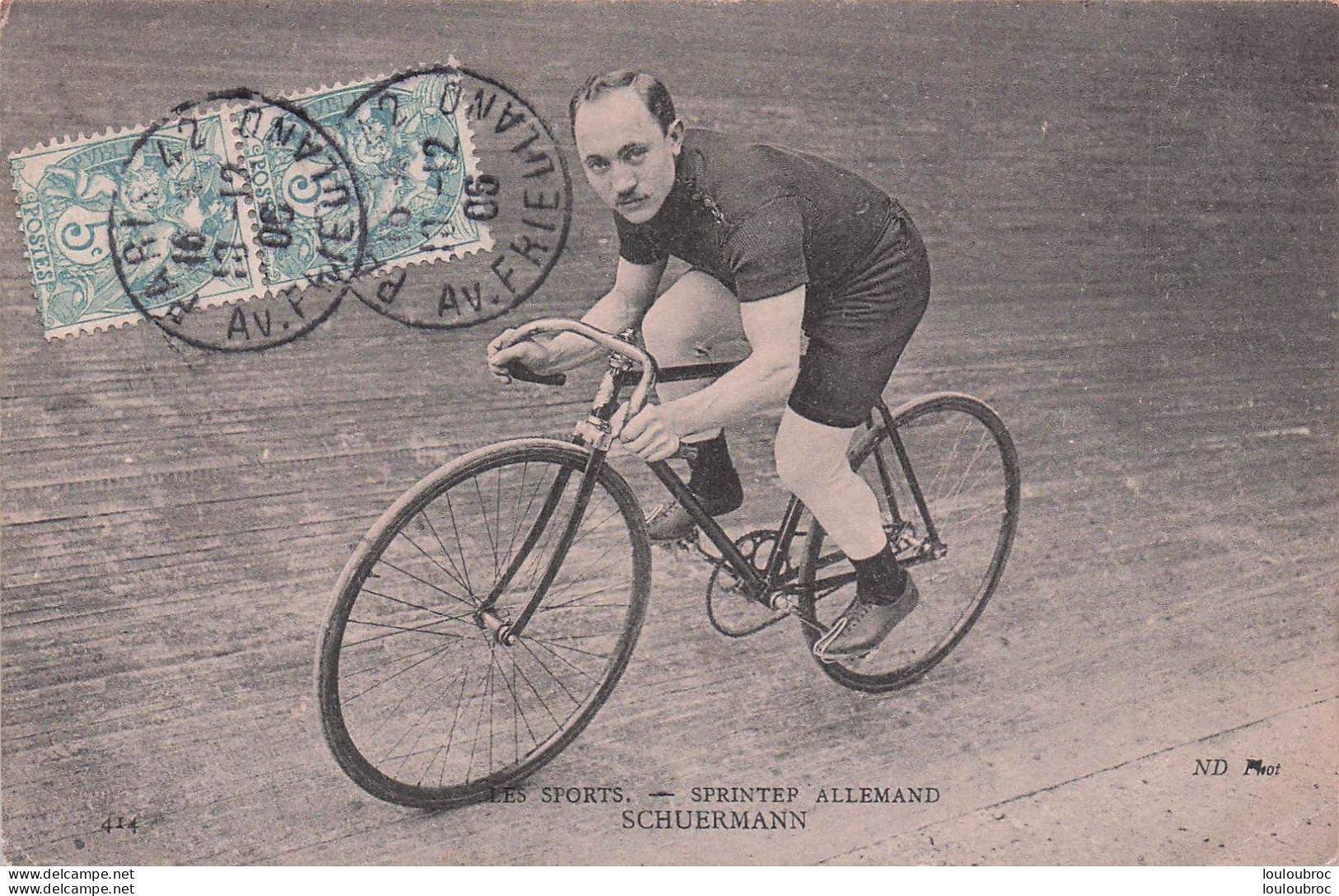 SCHEUERMANN SPRINTER ALLEMAND - Cyclisme