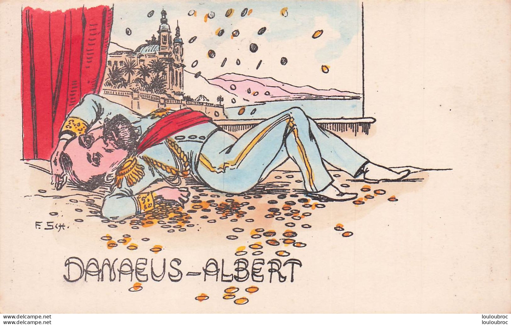 DANAEUS ALBERT ILLUSTRATEUR SCHMOLL - Monte-Carlo