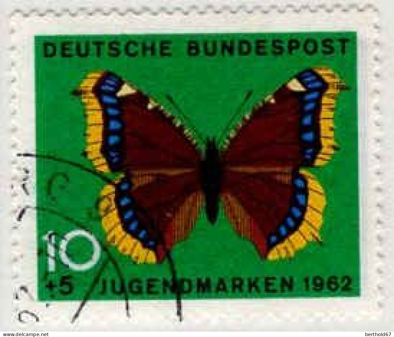 RFA Poste Obl Yv: 248/251 Papillons (TB Cachet Rond) - Usados