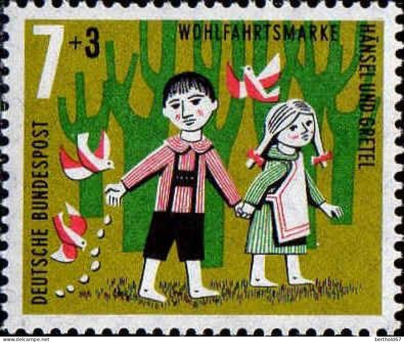 RFA Poste N** Yv: 241/244 Contes Des Frères Grimm Hänsel & Gretel - Neufs