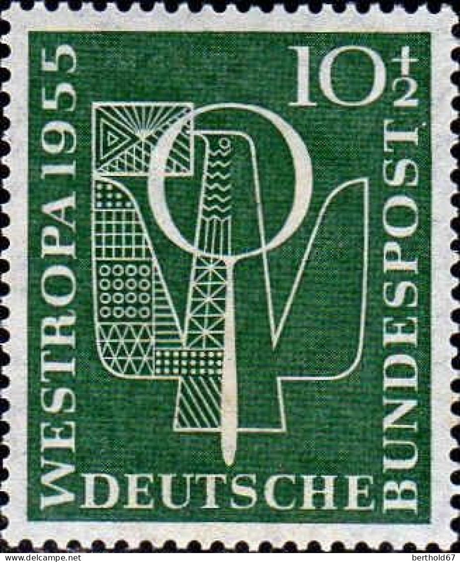 RFA Poste N** Yv:  93/94 Exposition Philatélique Düsseldorf Westropa - Unused Stamps