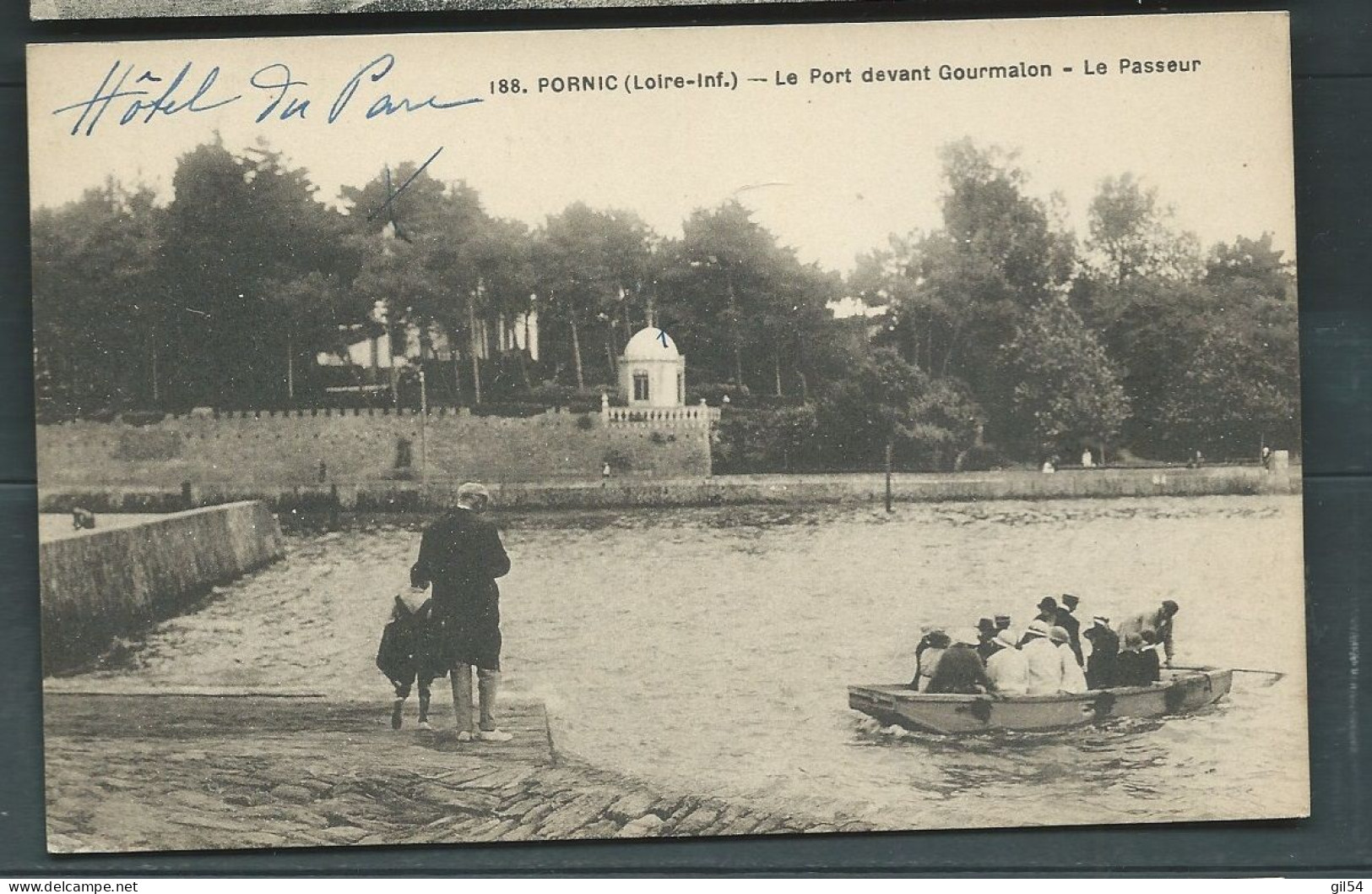 PORNIC - Le Port Devant Gourmalon - Le Passeur  - Mab 5974 - Pornic