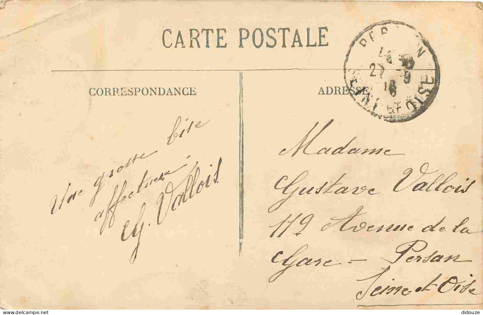 38 - Lancey - Vue Générale Et Les Cartonneries - CPA - Oblitération Ronde De 1916 - Etat Pli Visible - Voir Scans Recto- - Other & Unclassified