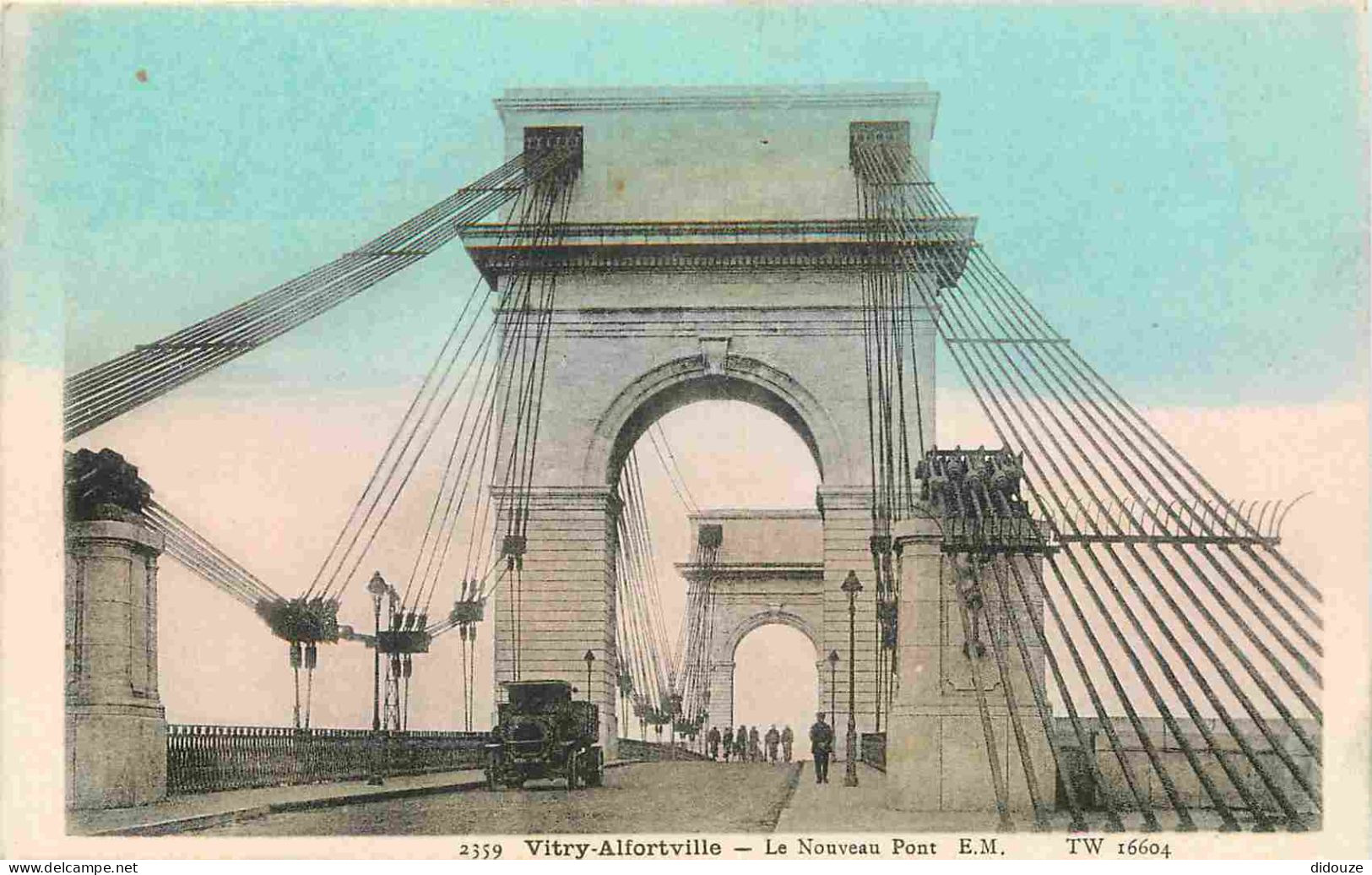 94 - Vitry Alfortville - Le Nouveau Pont - Animée - Correspondance - CPA - Voyagée En 1945 - Voir Scans Recto-Verso - Vitry Sur Seine