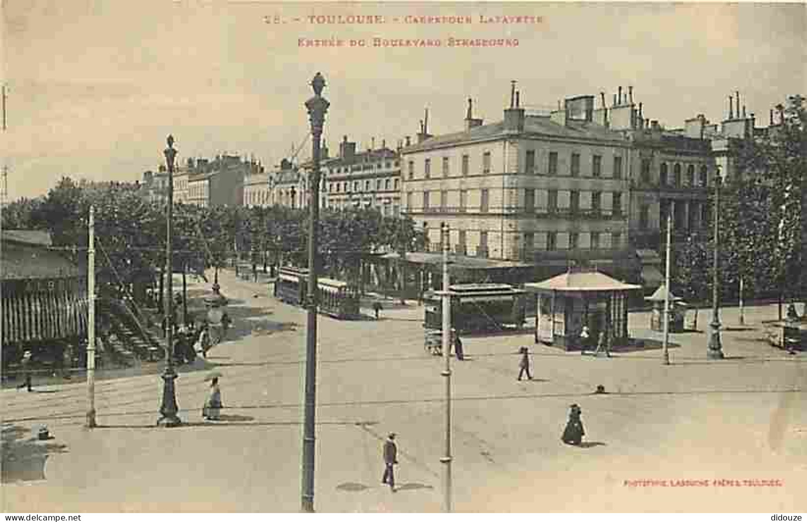 31 - Toulouse - Carrefour Lafayette - Entrée Du Boulevard Strasbourg - Animée - Tramway - CPA - Voir Scans Recto-Verso - Toulouse