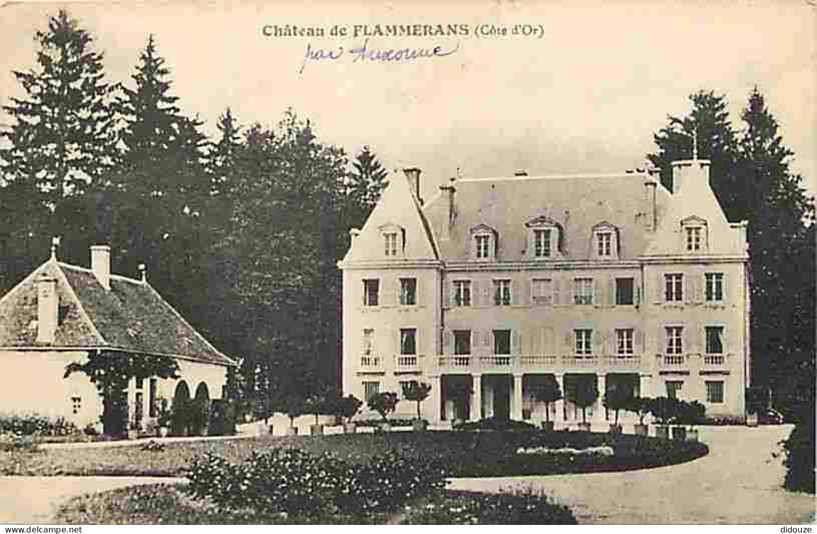 21 - Flammerans - Le Château - Correspondance - CPA - Voir Scans Recto-Verso - Autres & Non Classés