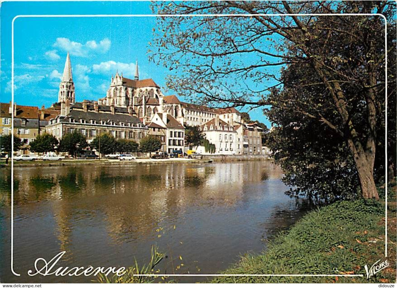 89 - Auxerre - L'Yonne Et L'ancienne Abbatiale Saint-Germain - CPM - Voir Scans Recto-Verso - Auxerre