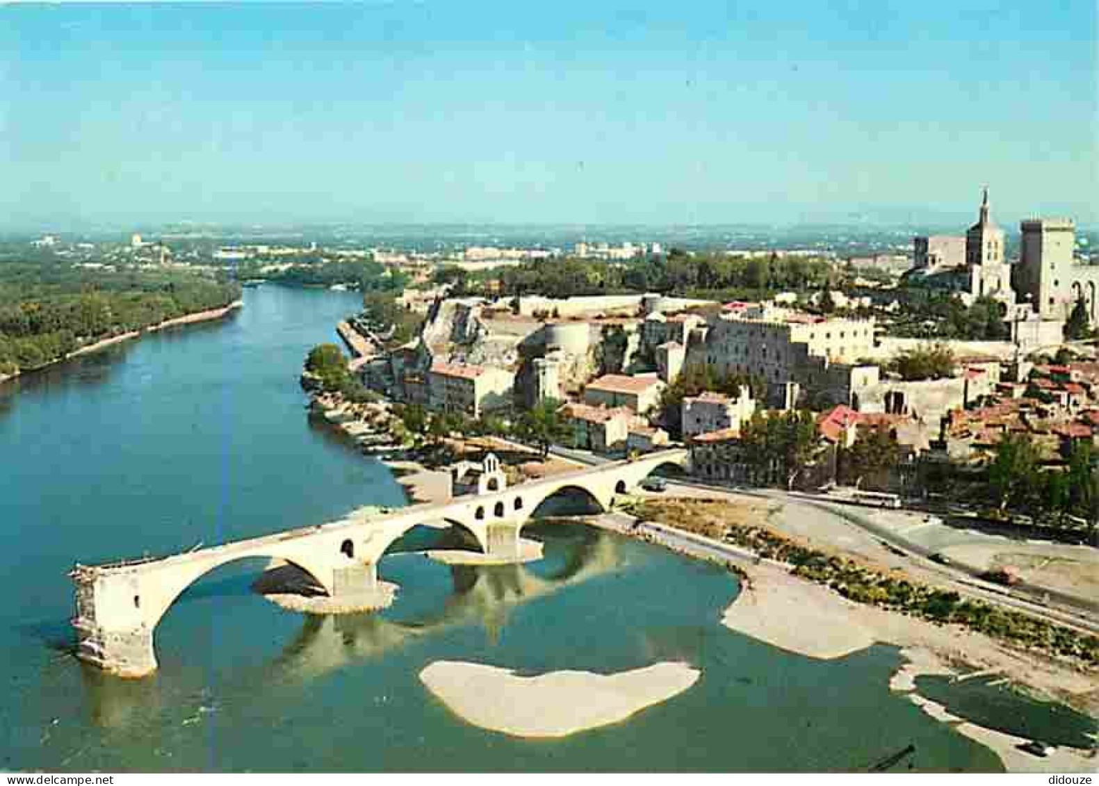 84 - Avignon - Vue Aérienne Du Pont St-Bénézet Et Du Petit Palais - Carte Neuve - CPM - Voir Scans Recto-Verso - Avignon