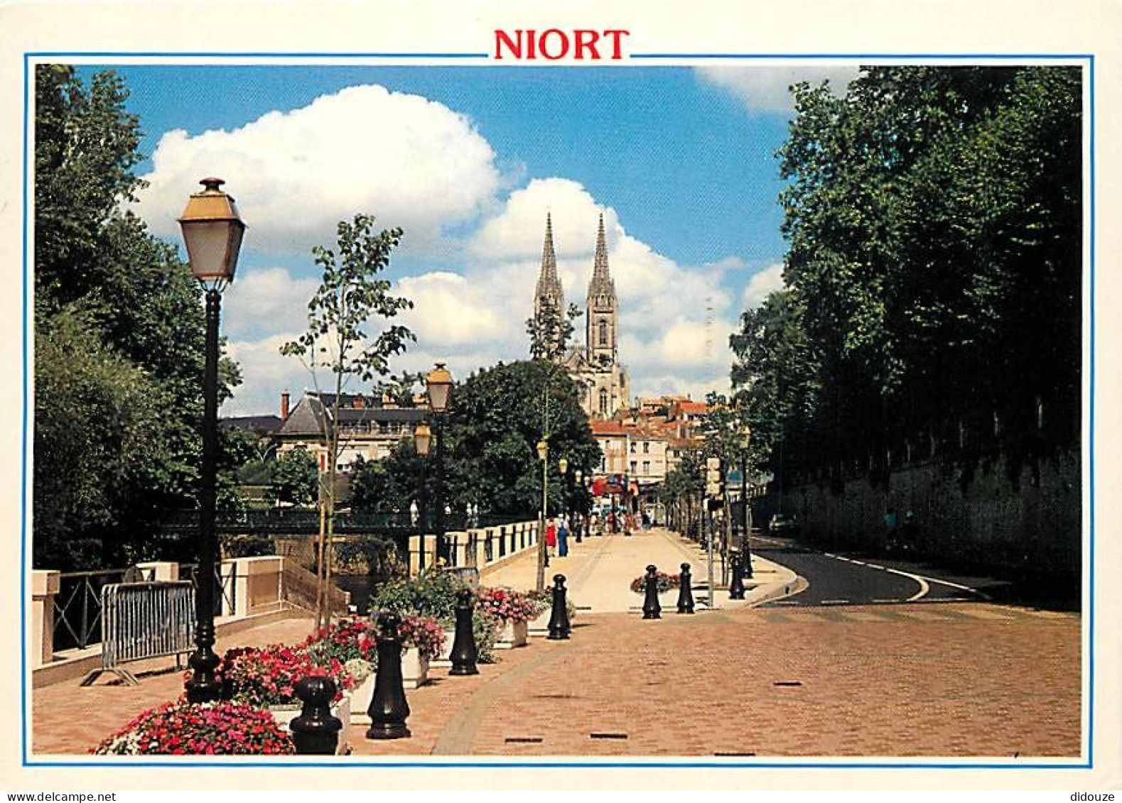 79 - Niort - Les Bords De La Sèvre Et L'église Saint-André - CPM - Voir Scans Recto-Verso - Niort