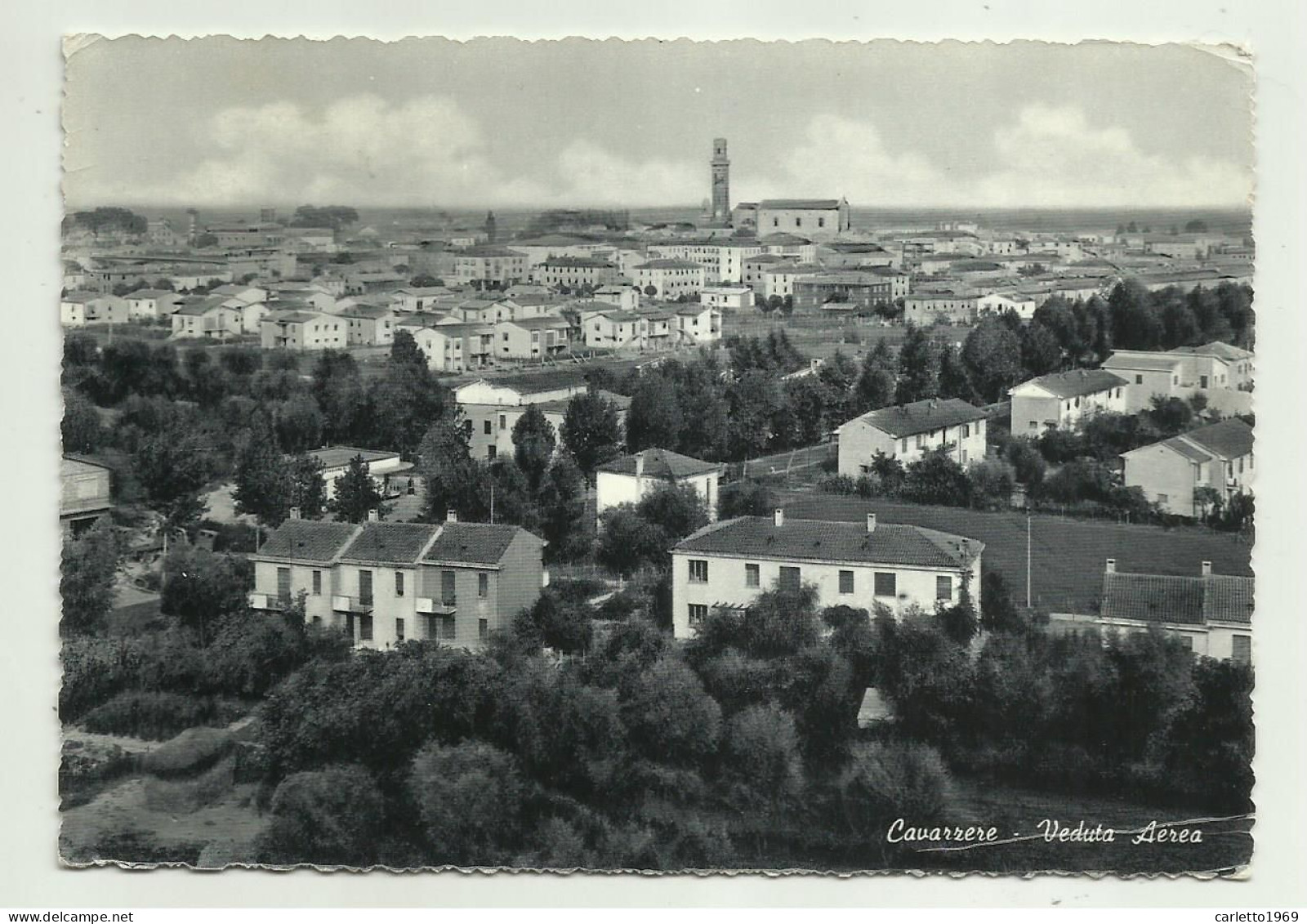 CAVARZERE - VEDUTA AEREA - VIAGGIATA FG - Venezia (Venice)