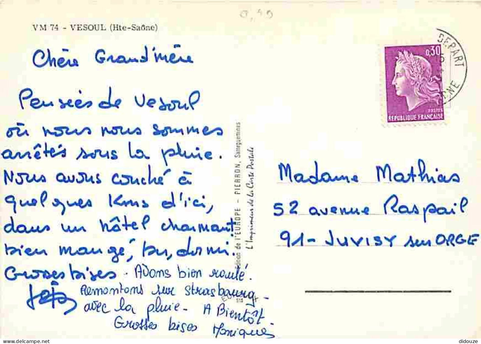 70 - Vesoul - Multivues - Pont - CPM - Voir Scans Recto-Verso - Vesoul