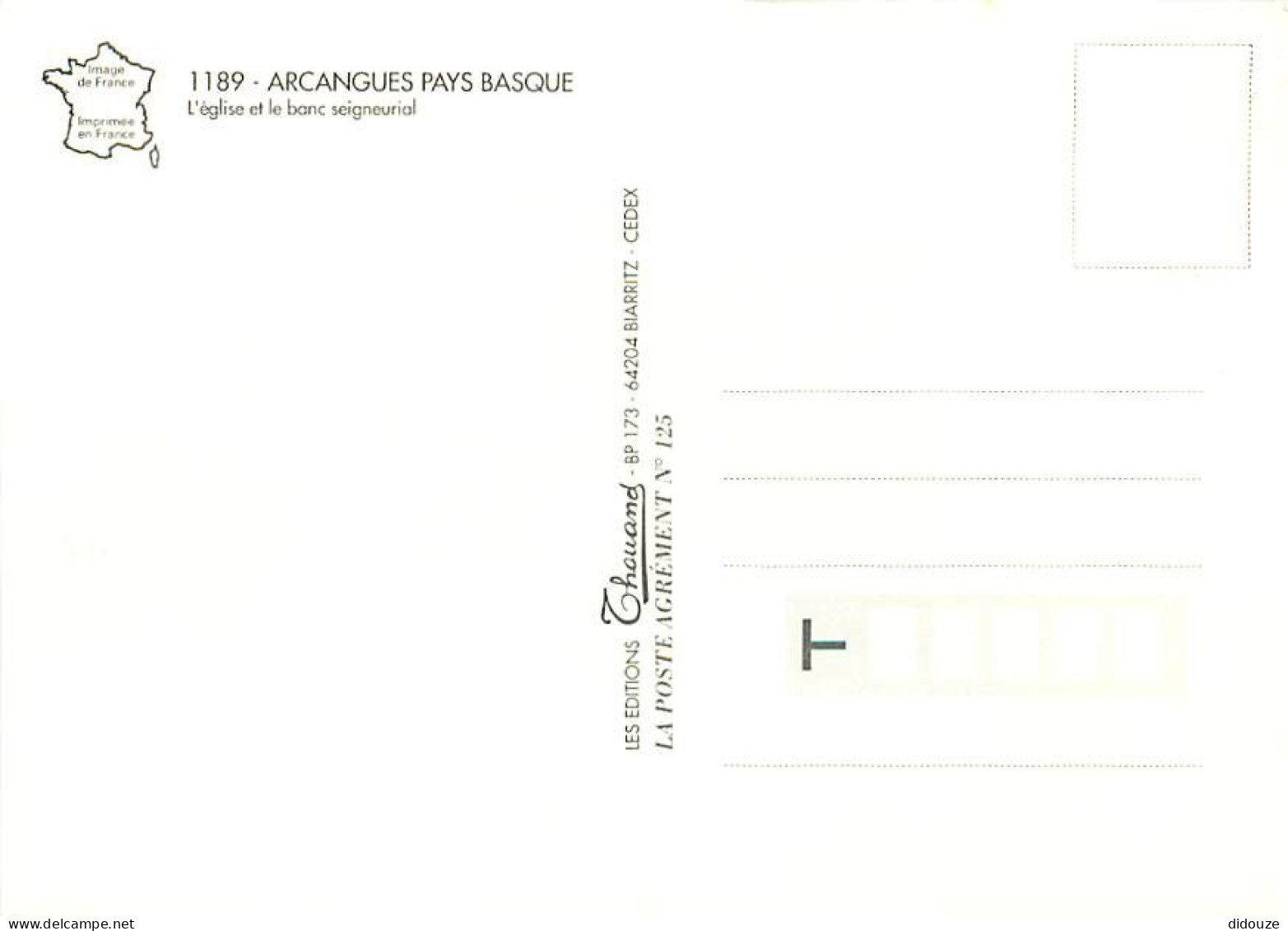 64 - Arcangues - L'église Et Le Banc Seigneurial - Carte Neuve - CPM - Voir Scans Recto-Verso - Sonstige & Ohne Zuordnung