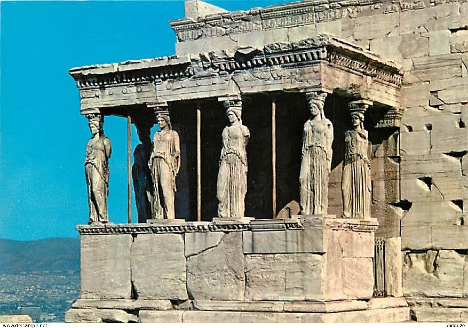 Grèce - Athènes - Athína - L'Acropole - Le Portique Des Caryatides - Carte Neuve - CPM - Voir Scans Recto-Verso - Griechenland