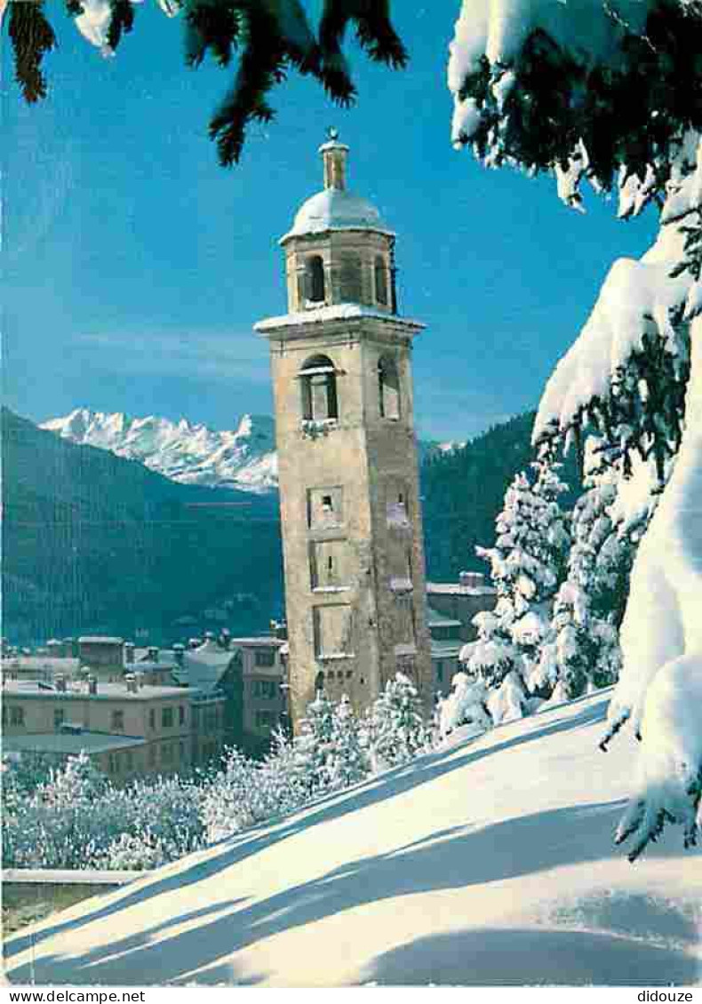 Suisse - St Moritz - Der Alta-airchturm - CPM - Voir Scans Recto-Verso - Andere & Zonder Classificatie