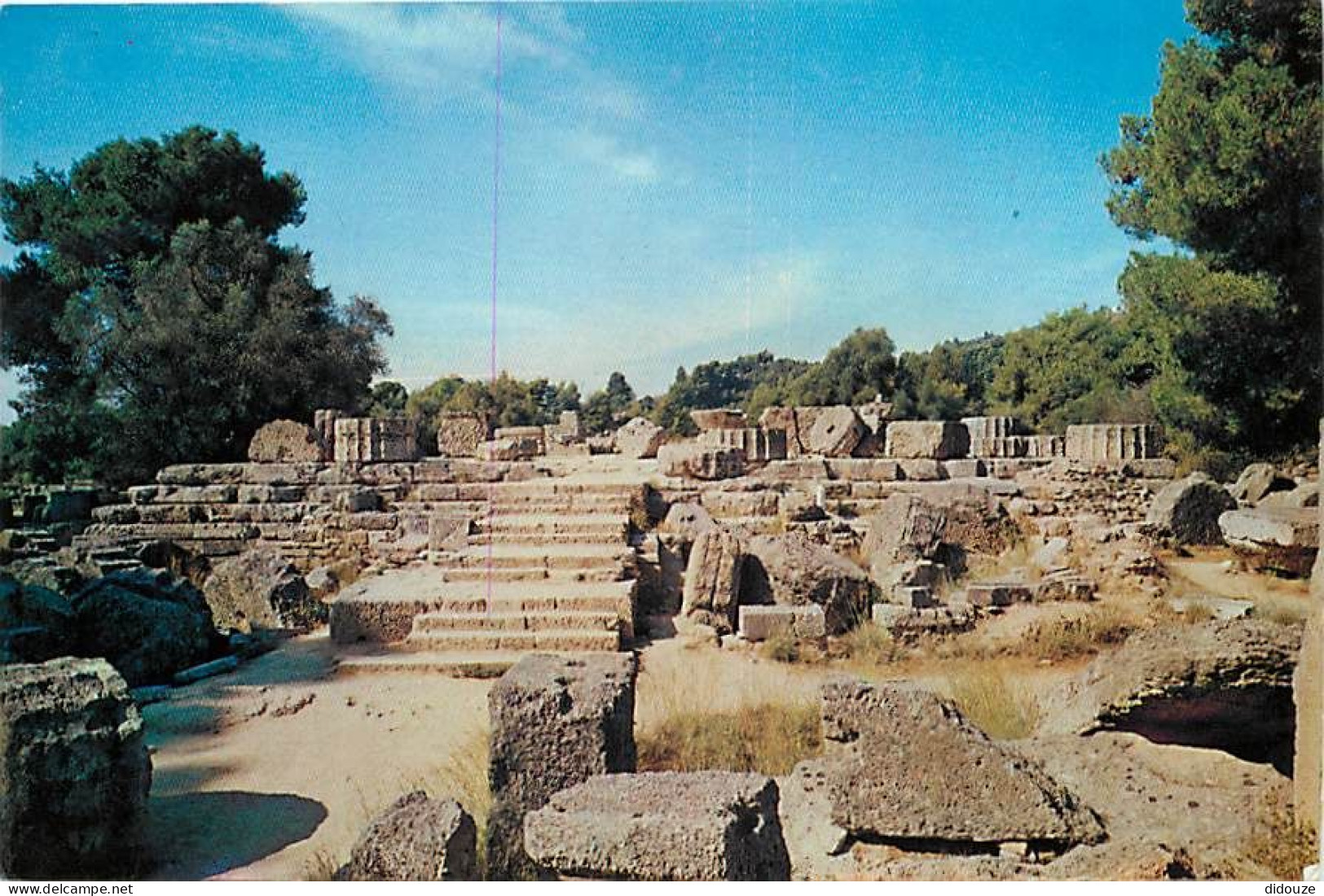 Grèce - Athènes - Athína - Olympie - Le Temple De Zeus - Carte Neuve - CPM - Voir Scans Recto-Verso - Grèce