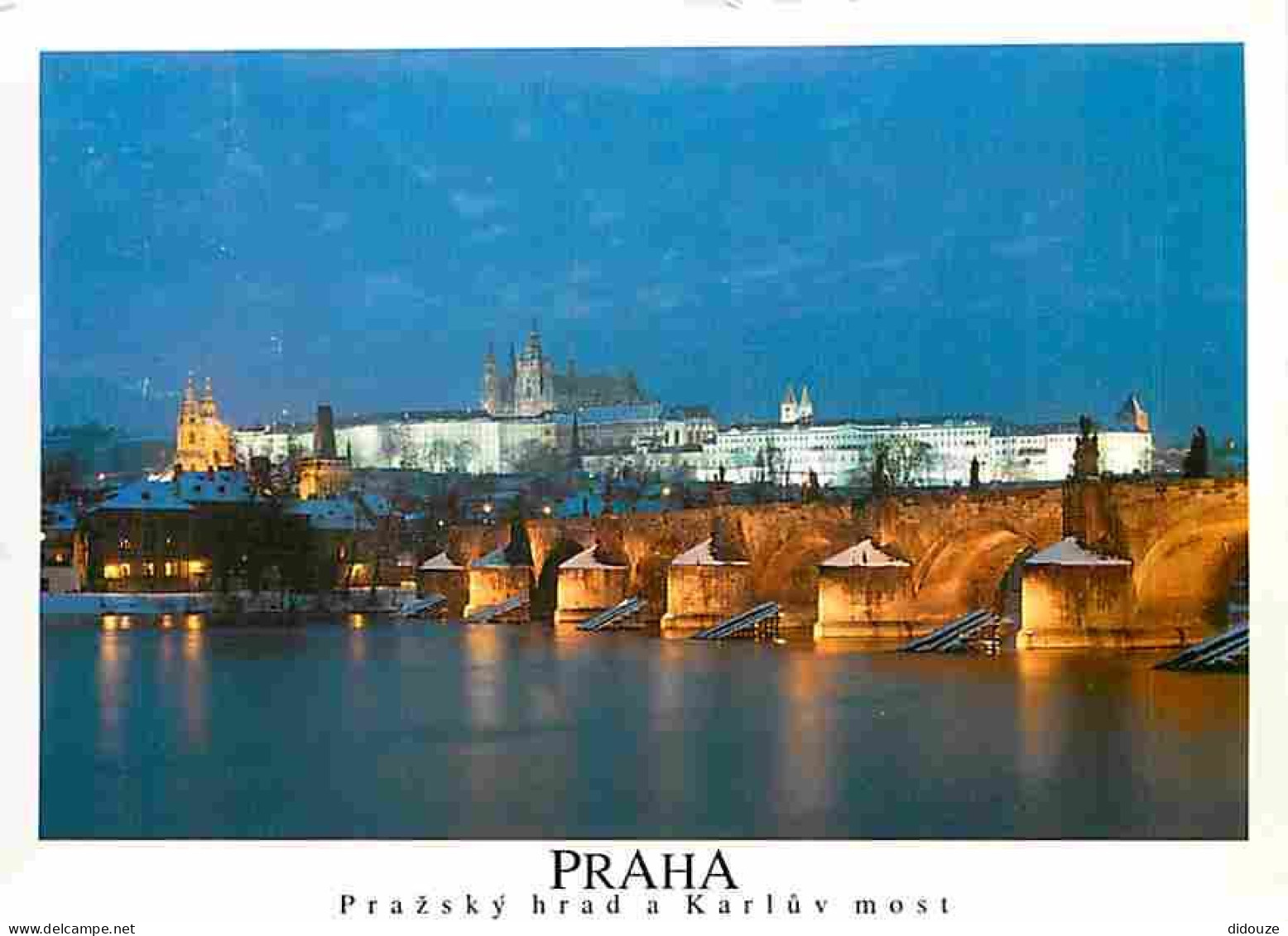 République Tchèque - Pragues - Praha - Prague Castle Ans The Charles Bridge - CPM - Voir Scans Recto-Verso - Tchéquie