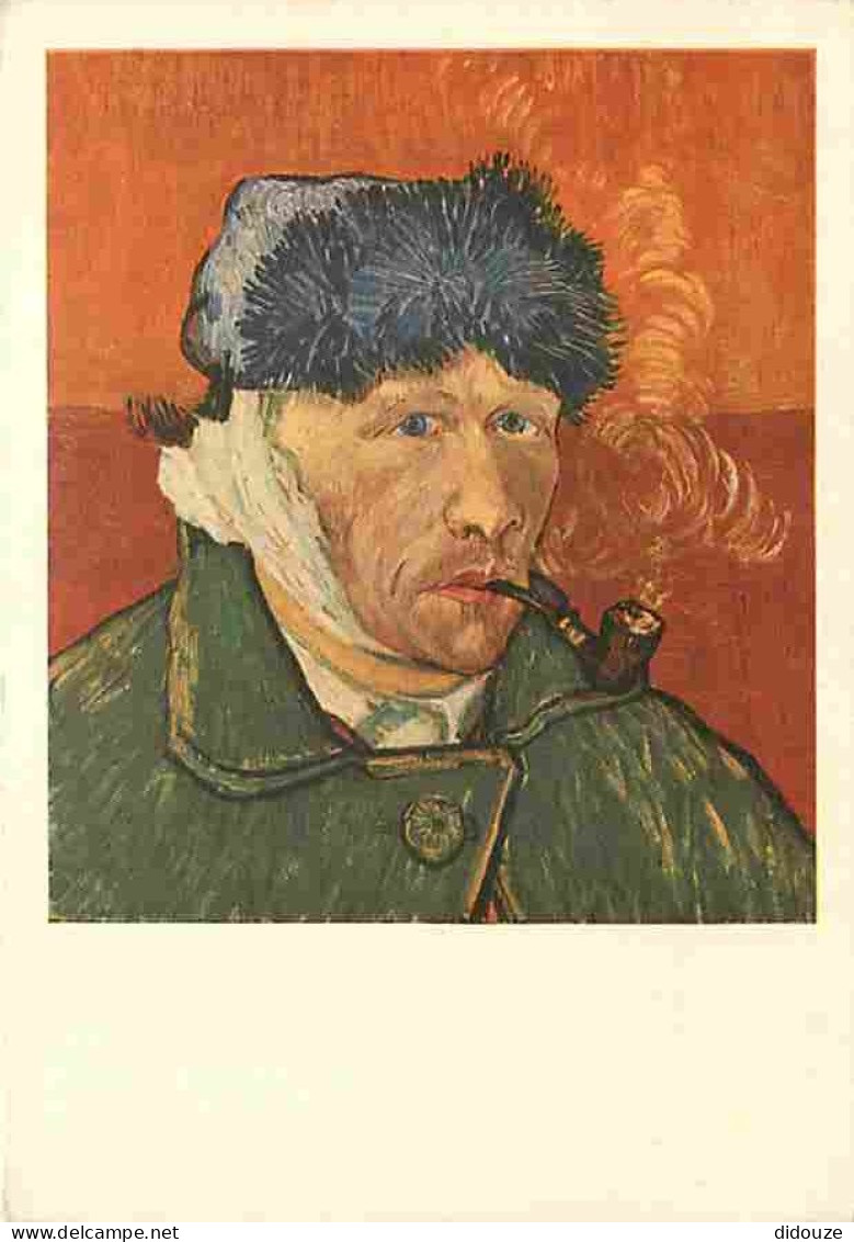 Art - Peinture - Vincent Van Gogh - L'homme à La Pipe - CPM - Voir Scans Recto-Verso - Malerei & Gemälde