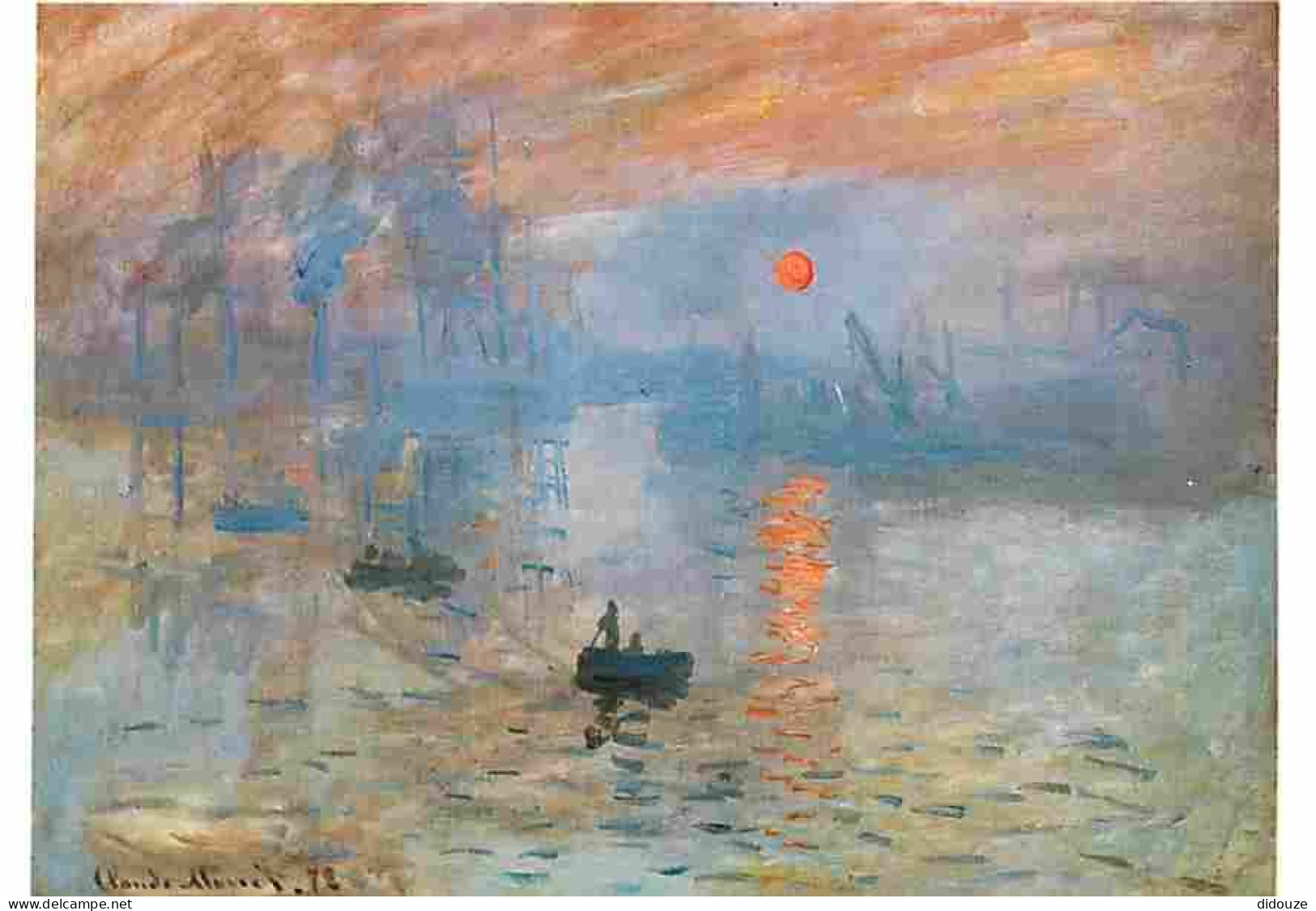 Art - Peinture - Claude Monet - Impression - Soleil Levant - Carte Neuve - CPM - Voir Scans Recto-Verso - Peintures & Tableaux