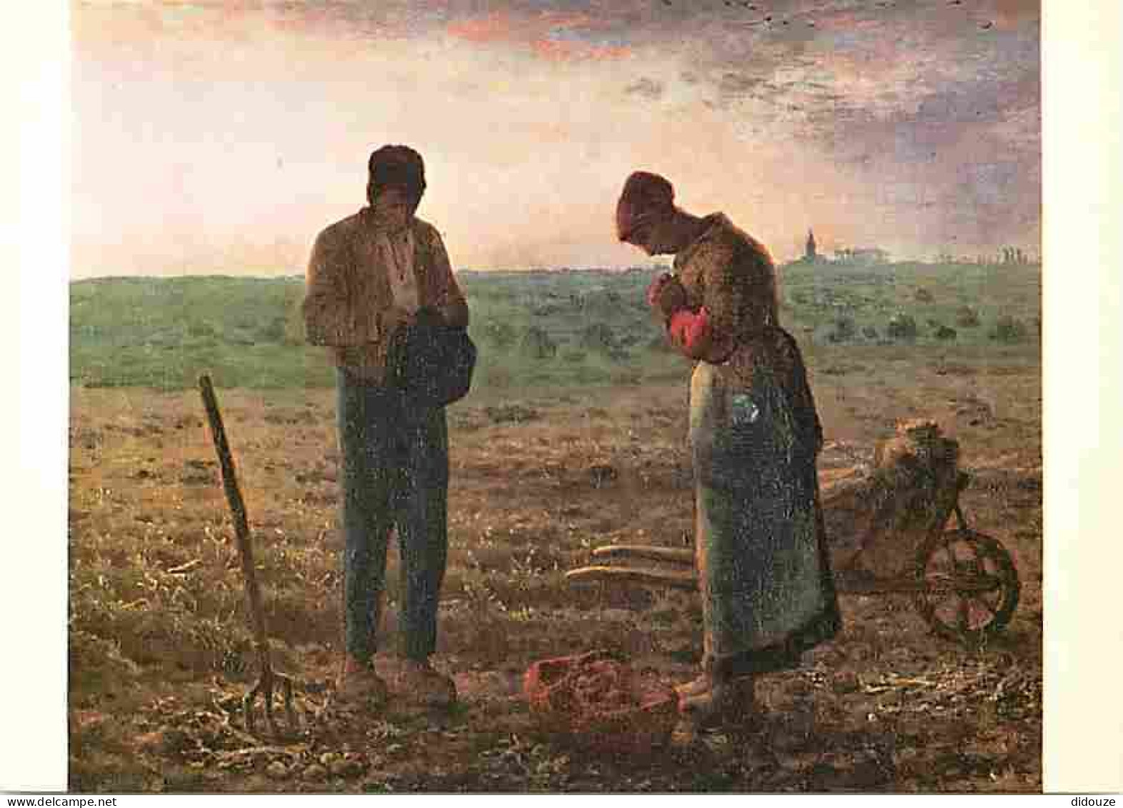 Art - Peinture - Jean François Millet - L'Angélus - Carte Neuve - Musée Du Louvre - CPM - Voir Scans Recto-Verso - Malerei & Gemälde