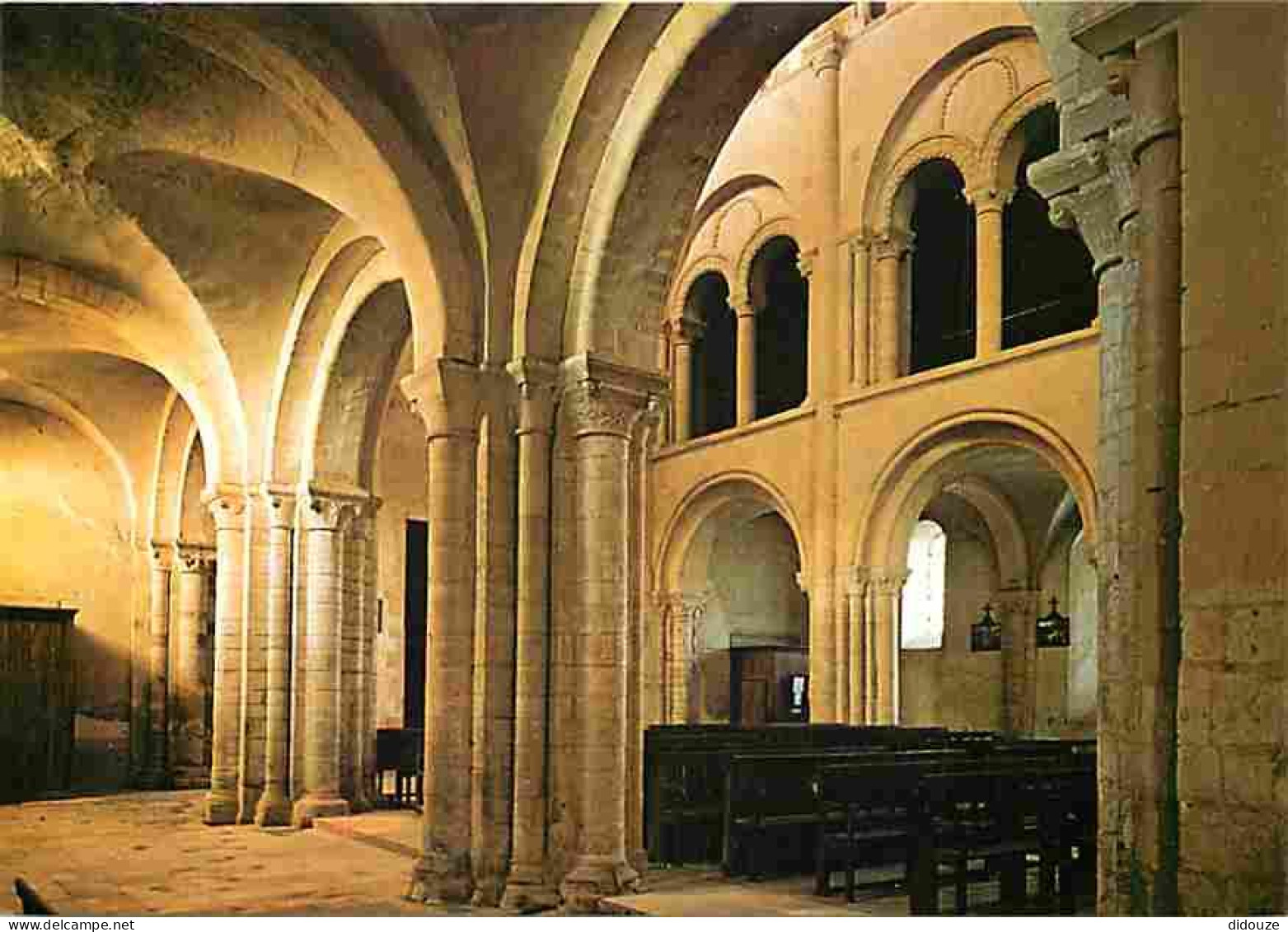 50 - Cerisy La Forêt - Eglise Abbatiale - Collatéral Sud Avec Vue Sur Tribune - Carte Neuve - CPM - Voir Scans Recto-Ver - Andere & Zonder Classificatie