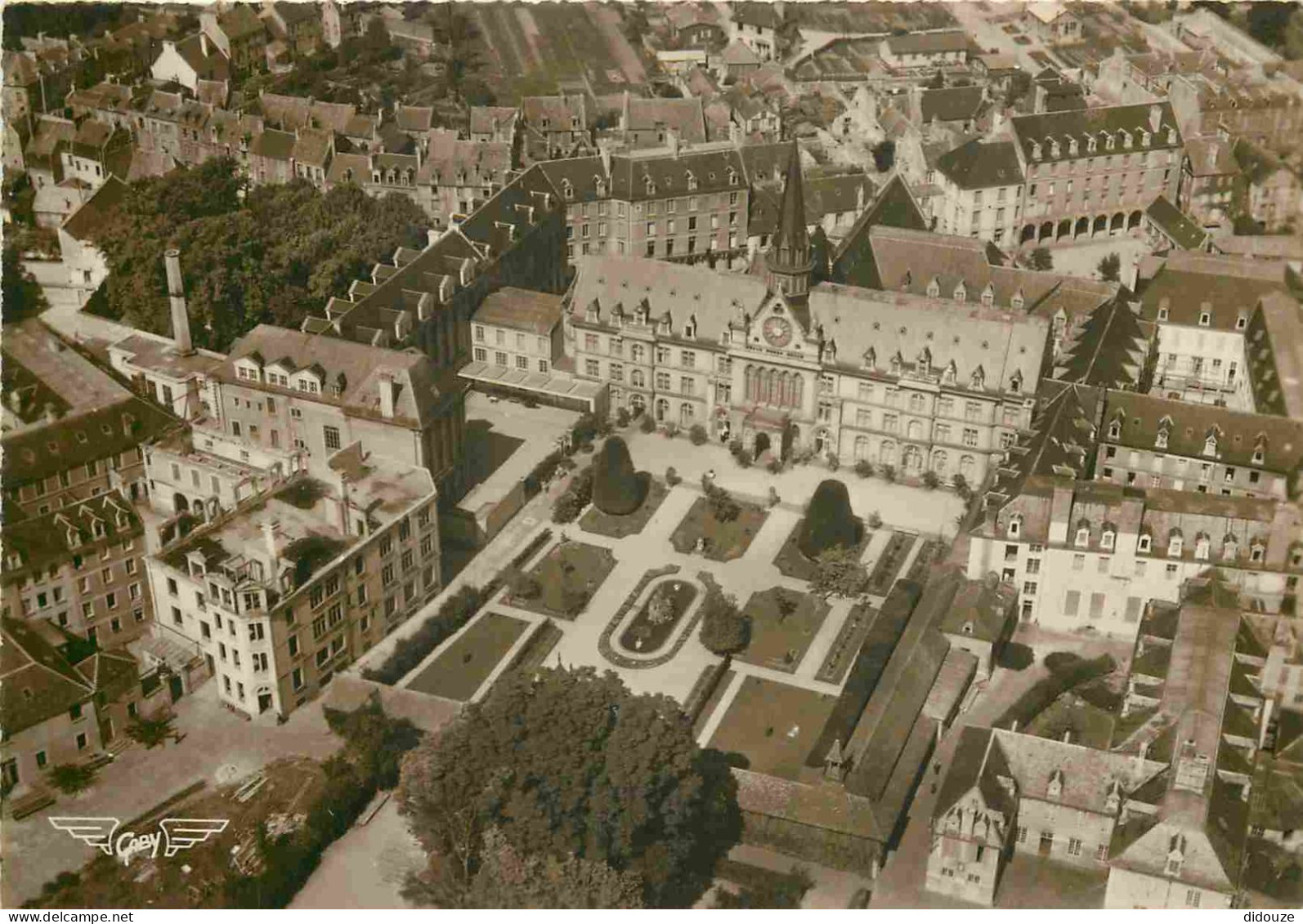 14 - Caen - Le Bon Sauveur - Vue Aérienne - La France Vue Du Ciel - Mention Photographie Véritable - Carte Dentelée - CP - Caen