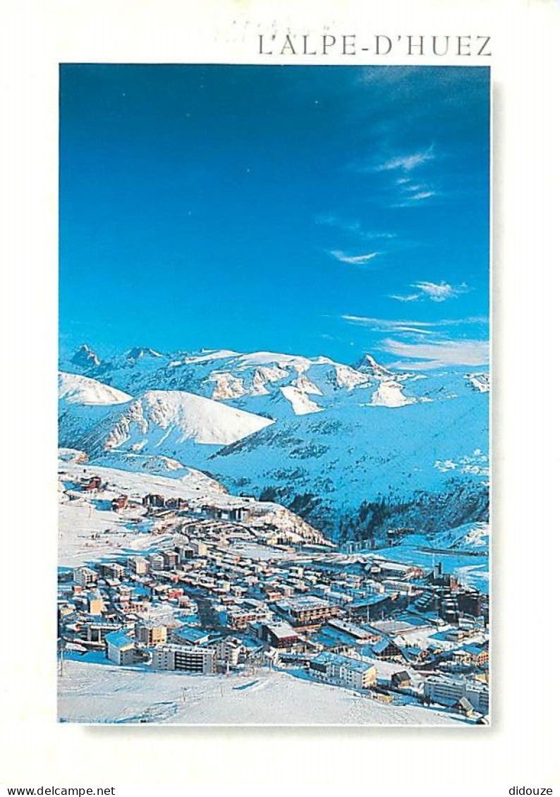 38 - Alpe D'Huez - Vue Générale De La Station Et Le Massif De L'Oisans - Hiver - Neige - CPM - Voir Scans Recto-Verso - Sonstige & Ohne Zuordnung