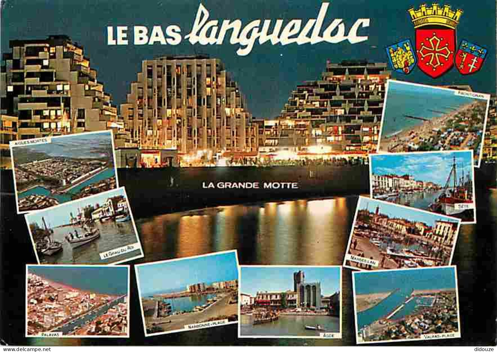 34 - Hérault - Bas Languedoc - Multivues - Blasons - CPM - Voir Scans Recto-Verso - Autres & Non Classés