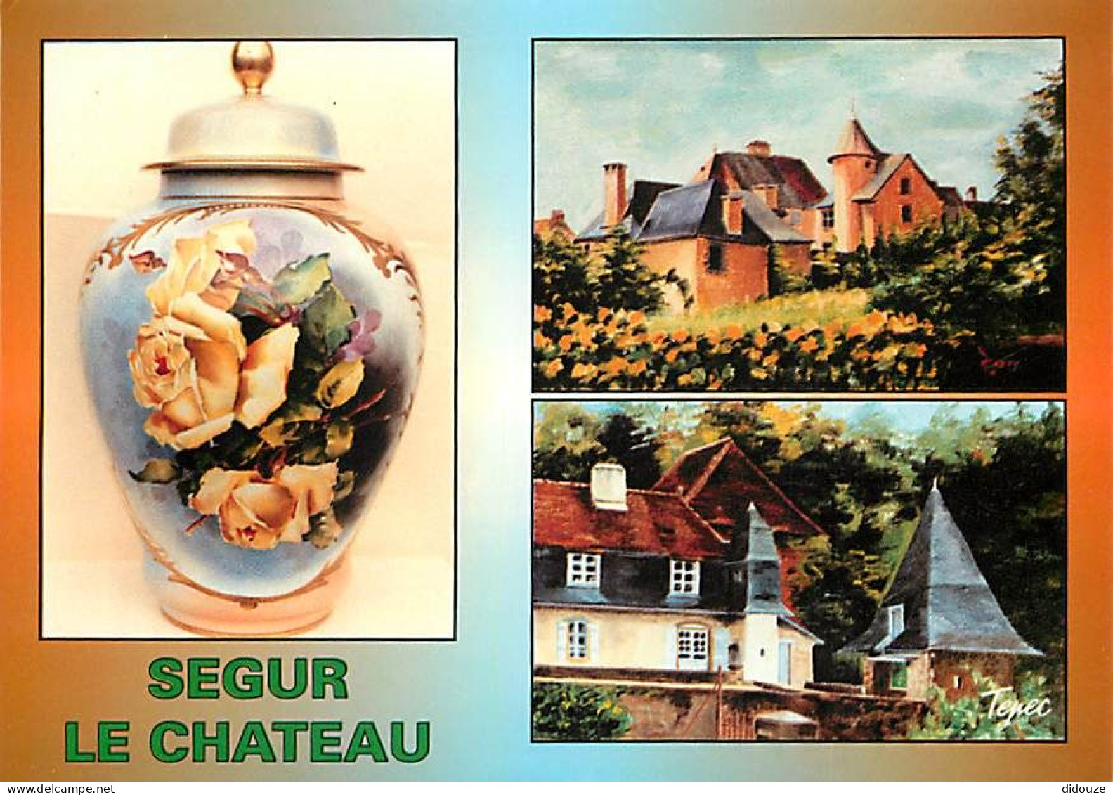 19 - Ségur Le Château - Multivues - Porcelaine De Limoges - Carte Neuve - CPM - Voir Scans Recto-Verso - Other & Unclassified