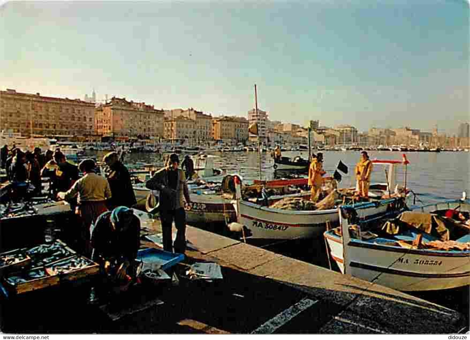 13 - Marseille - Le Vieux Port - Arrivee Des Pecheurs Au Petit Matin - CPM - Voir Scans Recto-Verso - Vecchio Porto (Vieux-Port), Saint Victor, Le Panier