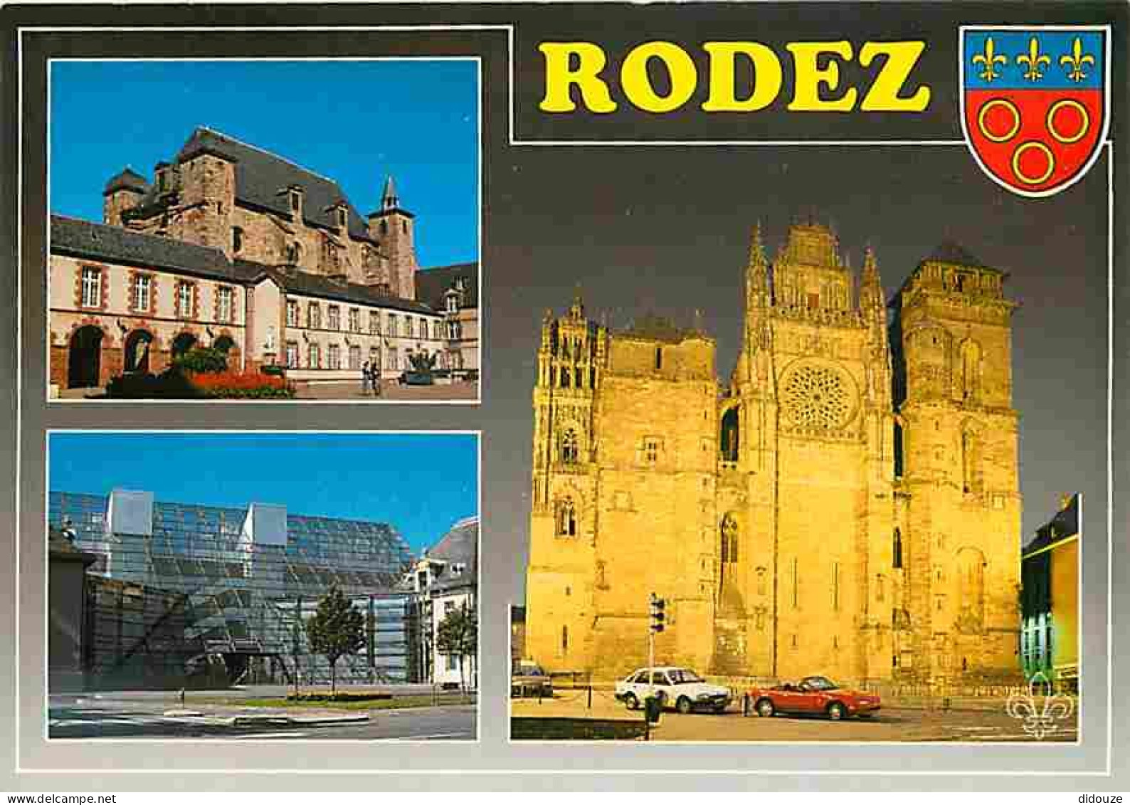 12 - Rodez - Multivues - Automobiles - Blasons - Carte Neuve - CPM - Voir Scans Recto-Verso - Rodez