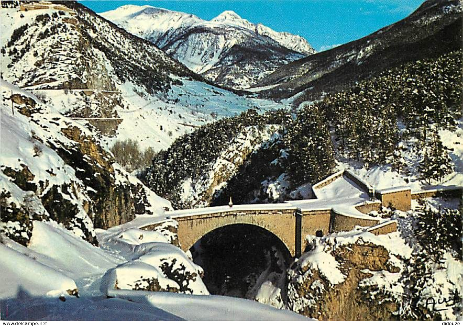 05 - Briançon - Le Pont D'Asfeld, à 56 M. Au-dessus Des Gorges De La Durance, Fut Lancé En 1754 Par Le Maréchal D'Asfeld - Briancon