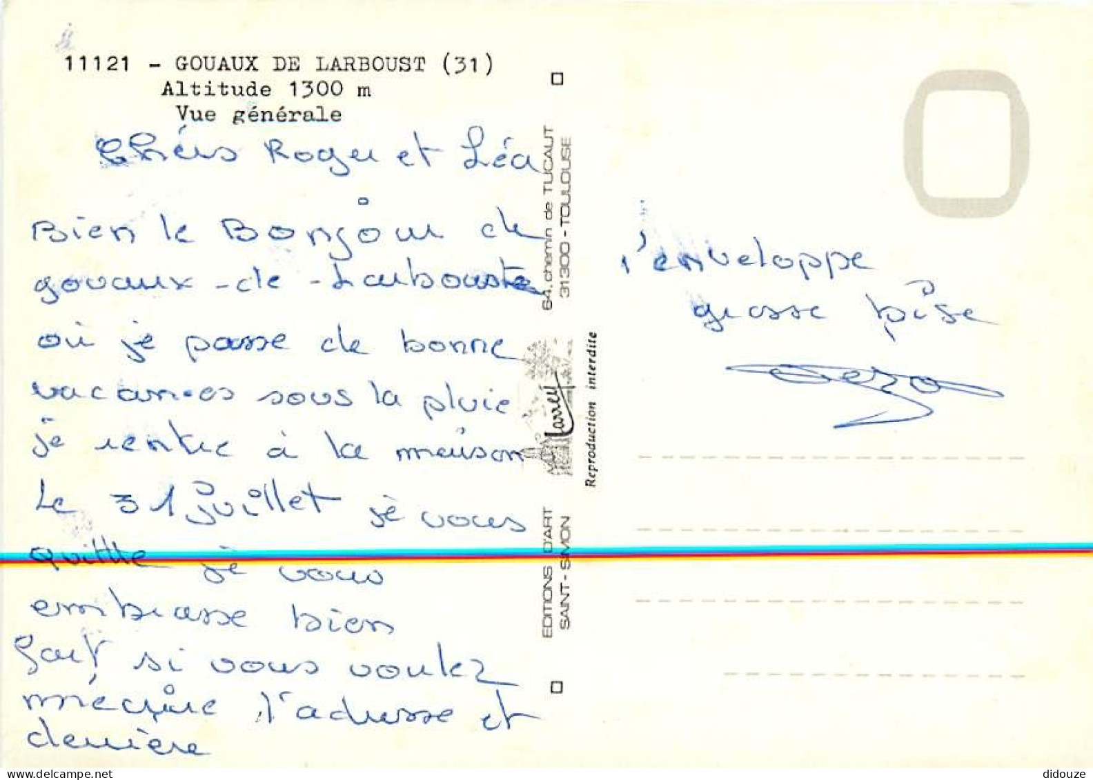 31 - Gouaux De Larboust - CPM - Voir Scans Recto-Verso - Autres & Non Classés