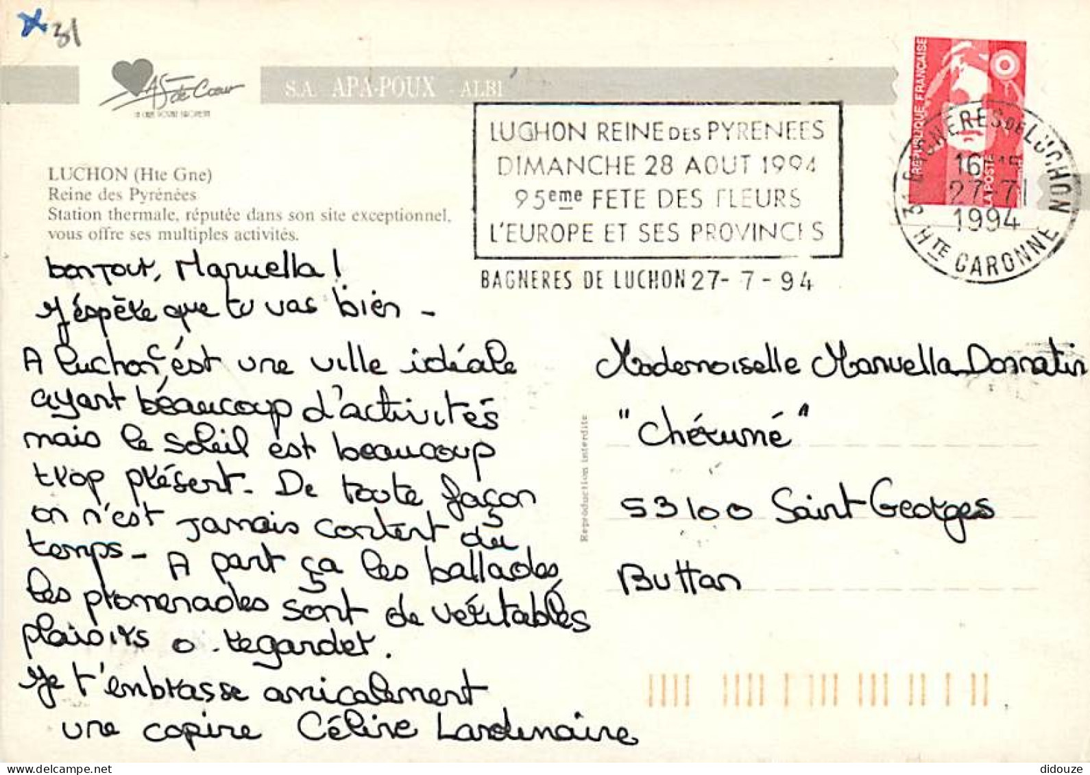 31 - Luchon - CPM - Voir Scans Recto-Verso - Luchon