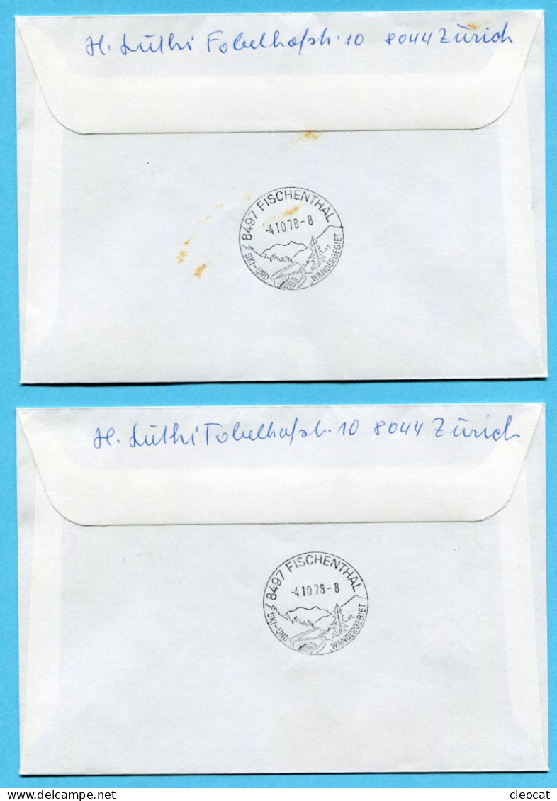 3 Ballonbriefe 1978-17a - Landung Degersheim - Passagier A. Bundesrat E. Brugger Mit Unterschrift - Erst- U. Sonderflugbriefe